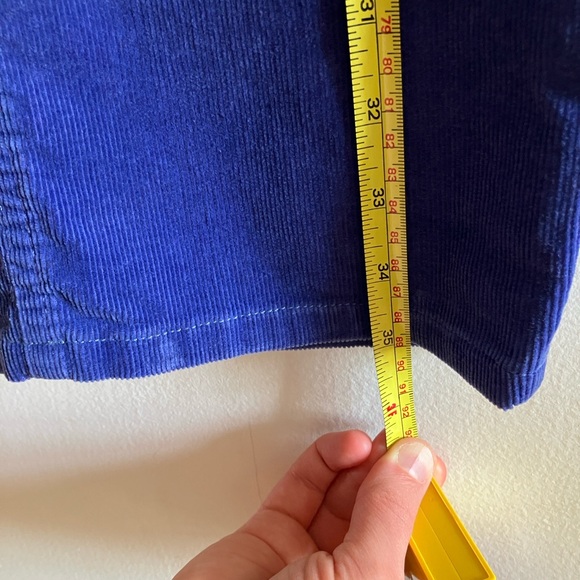 Talbots Cobalt Blue Petite Corduroys - Picture 8 of 9